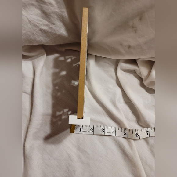 NWT SPINNING ROTATING INSPIRATIONAL SIGN STAND CROSS PRAYER GRATITUDE GI… - Picture 6 of 7